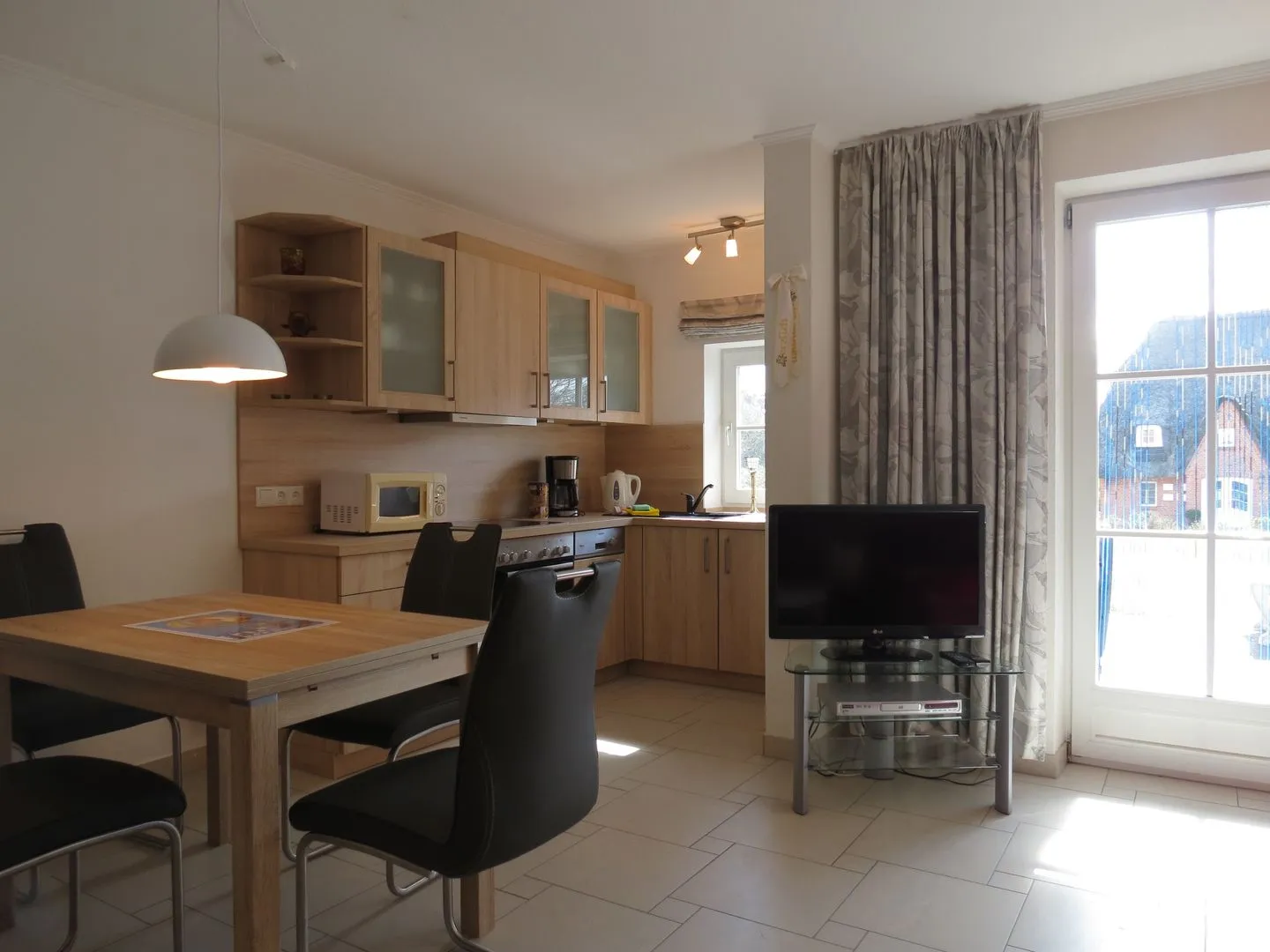 Hus op de Wurth Ferienwohnung 9 Dithmarschen - Küche / Küchenzeile