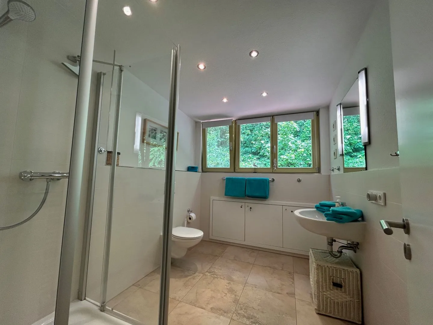 Ferienhaus Spetzgart Überlingen - Badezimmer