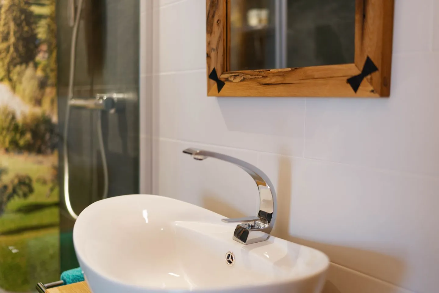 Apartment Strohballenhaus Arvenbüel - Bathroom