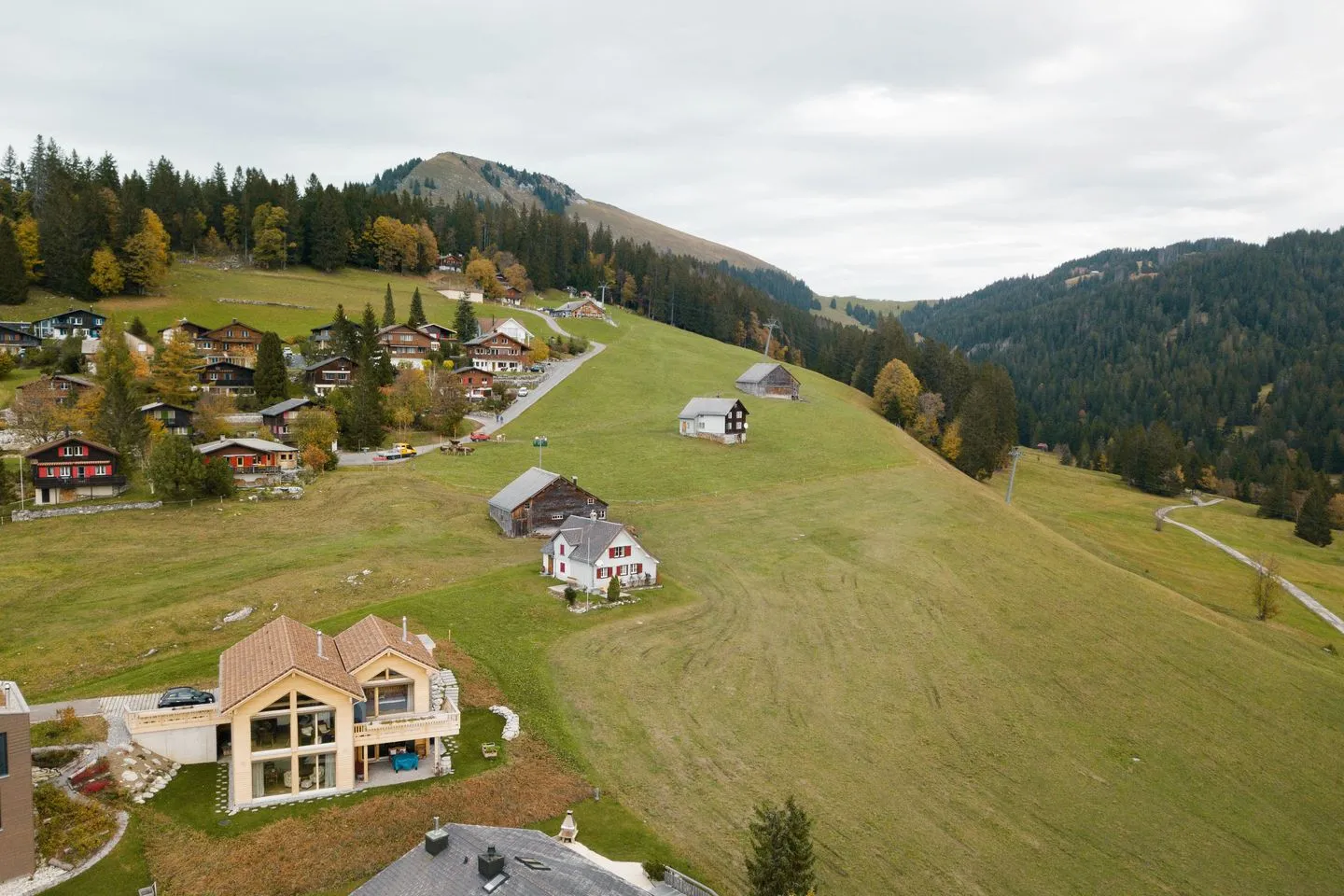 Apartment Strohballenhaus Arvenbüel - Bird's eye view