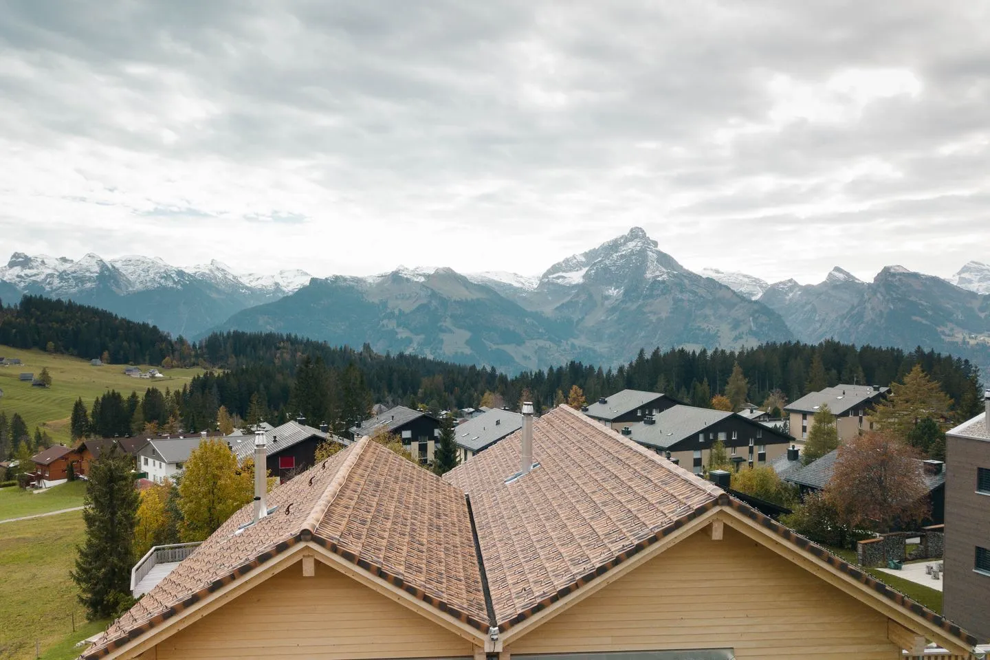 Apartment Strohballenhaus Arvenbüel - Mountains