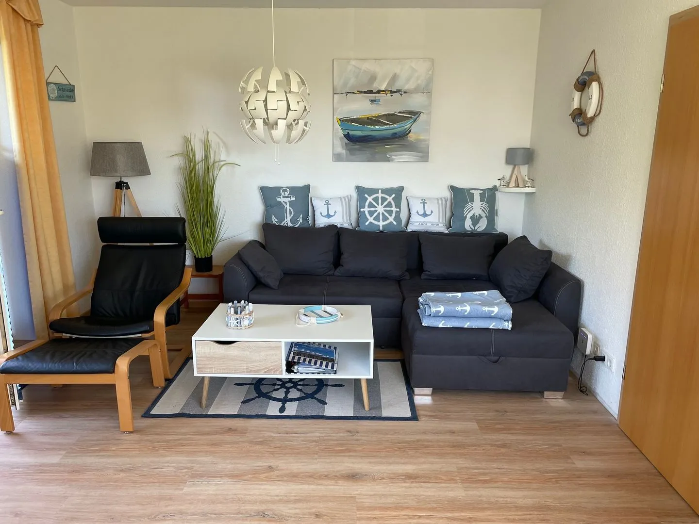Ferienwohnung Deichkrone Dithmarschen - Wohnzimmer