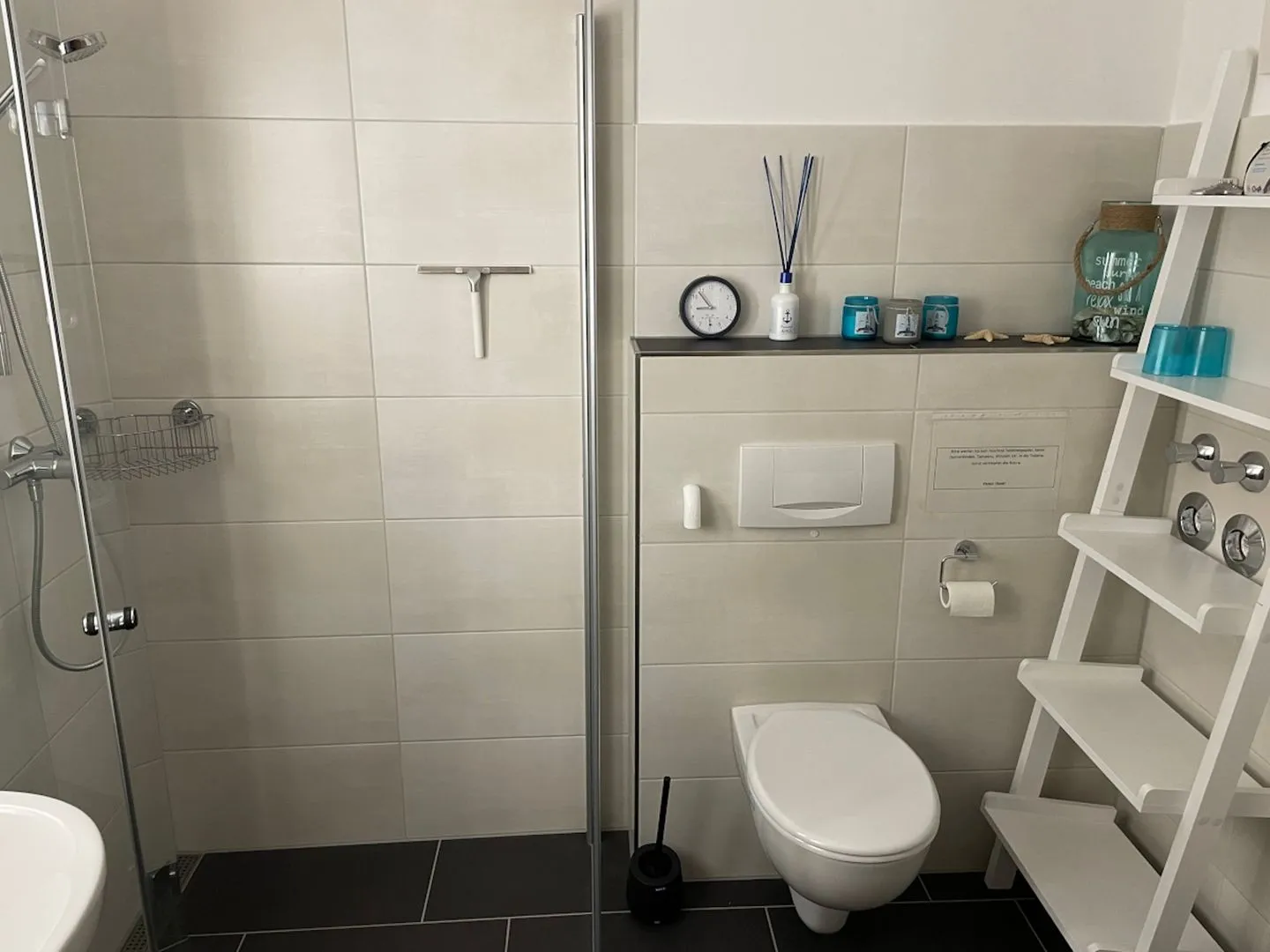Ferienwohnung Deichkrone Dithmarschen - Badezimmer