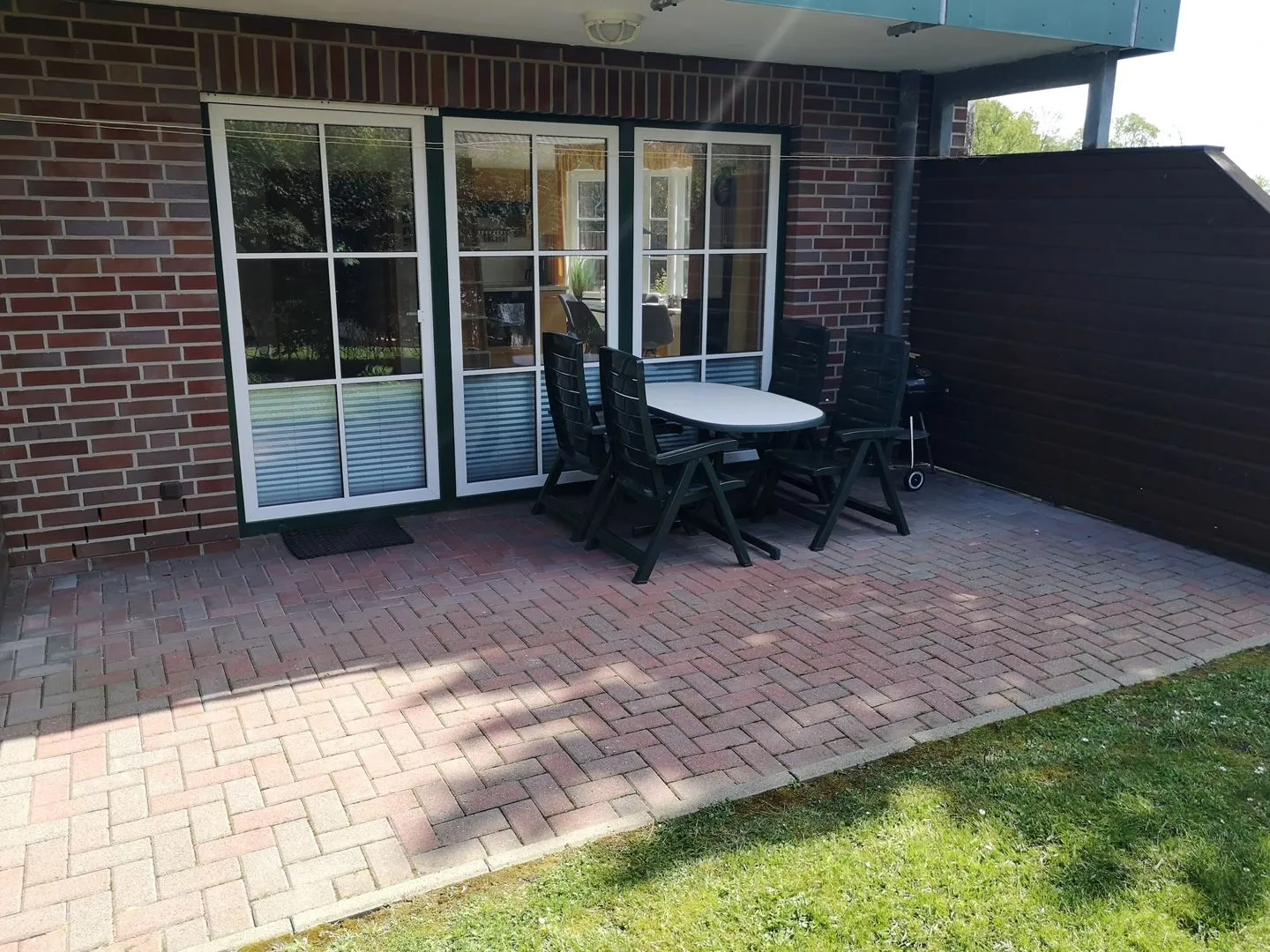Ferienwohnung Deichkrone Dithmarschen - Terrasse