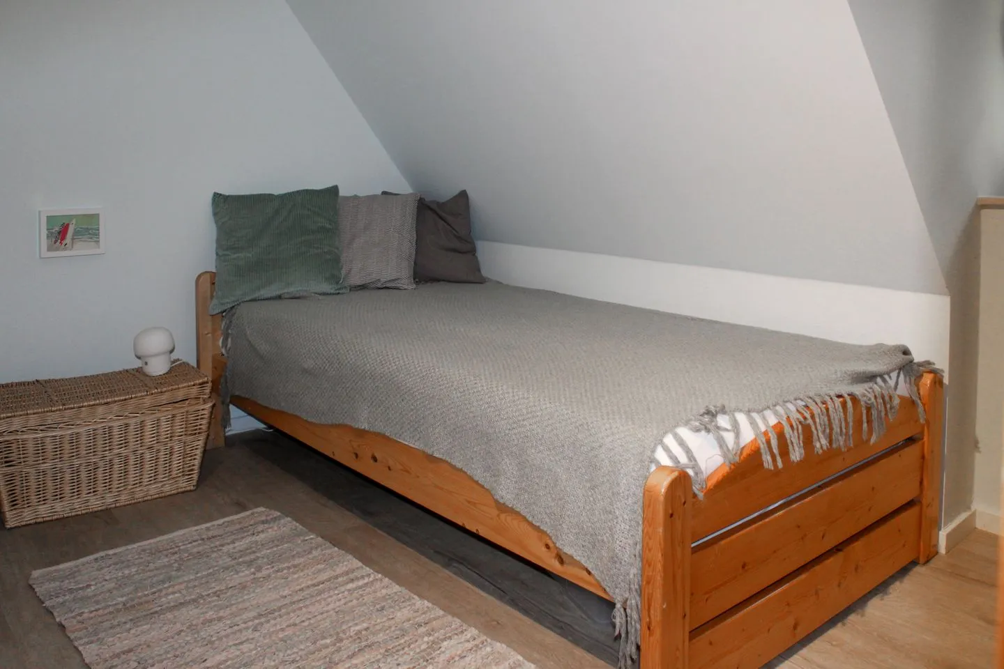 Hus op de Wurth Ferienwohnung seaside sixteen Dithmarschen - Schlafzimmer