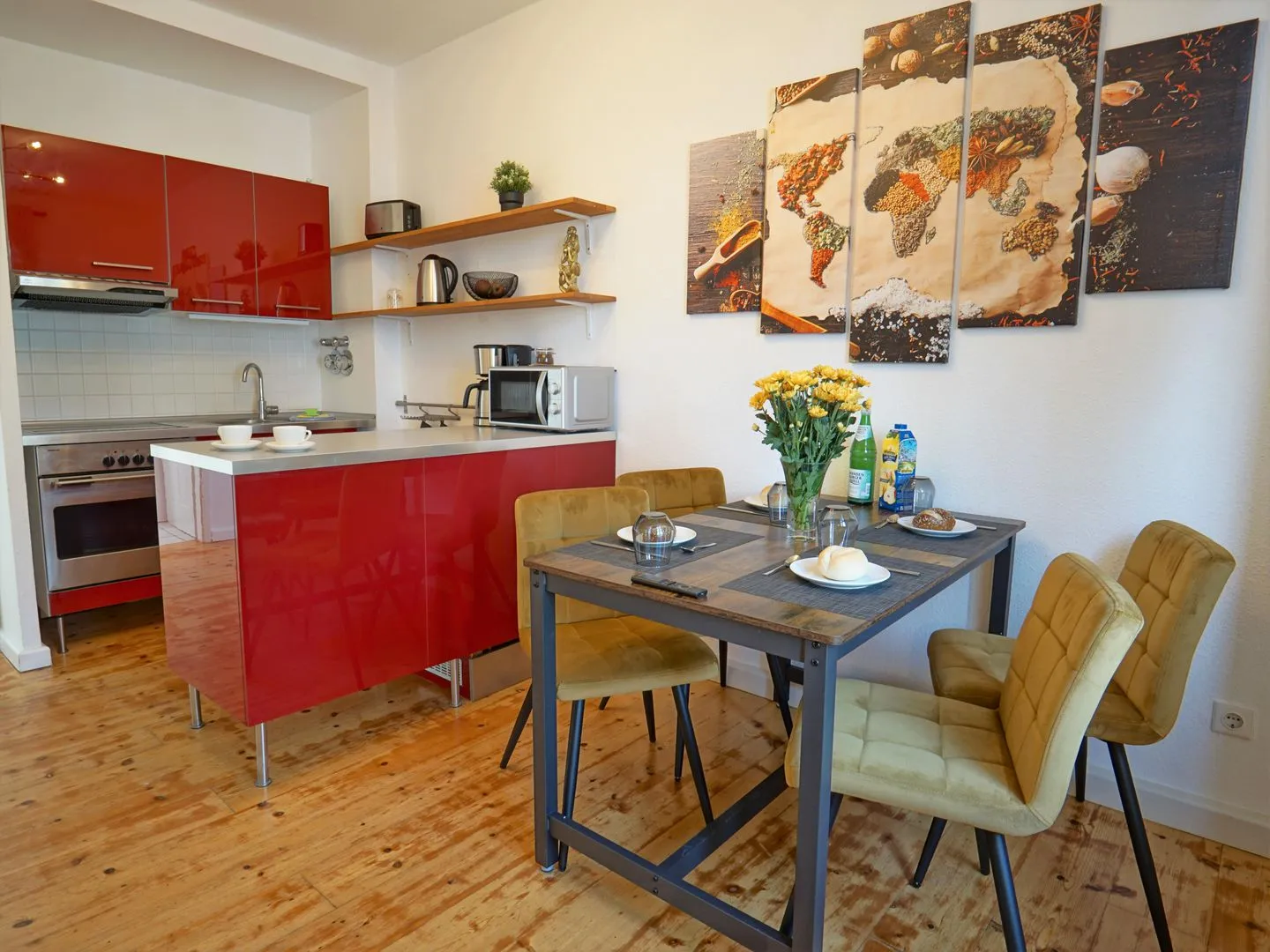 Hogulu - Haus 3, Appartement 2 Brandenburg an der Havel - Küche / Küchenzeile