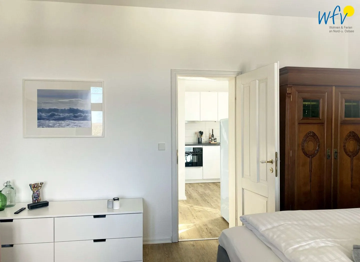 Villa Sanssouci Ferienwohnung Granitzblick Rügen - Binz - Schlafzimmer