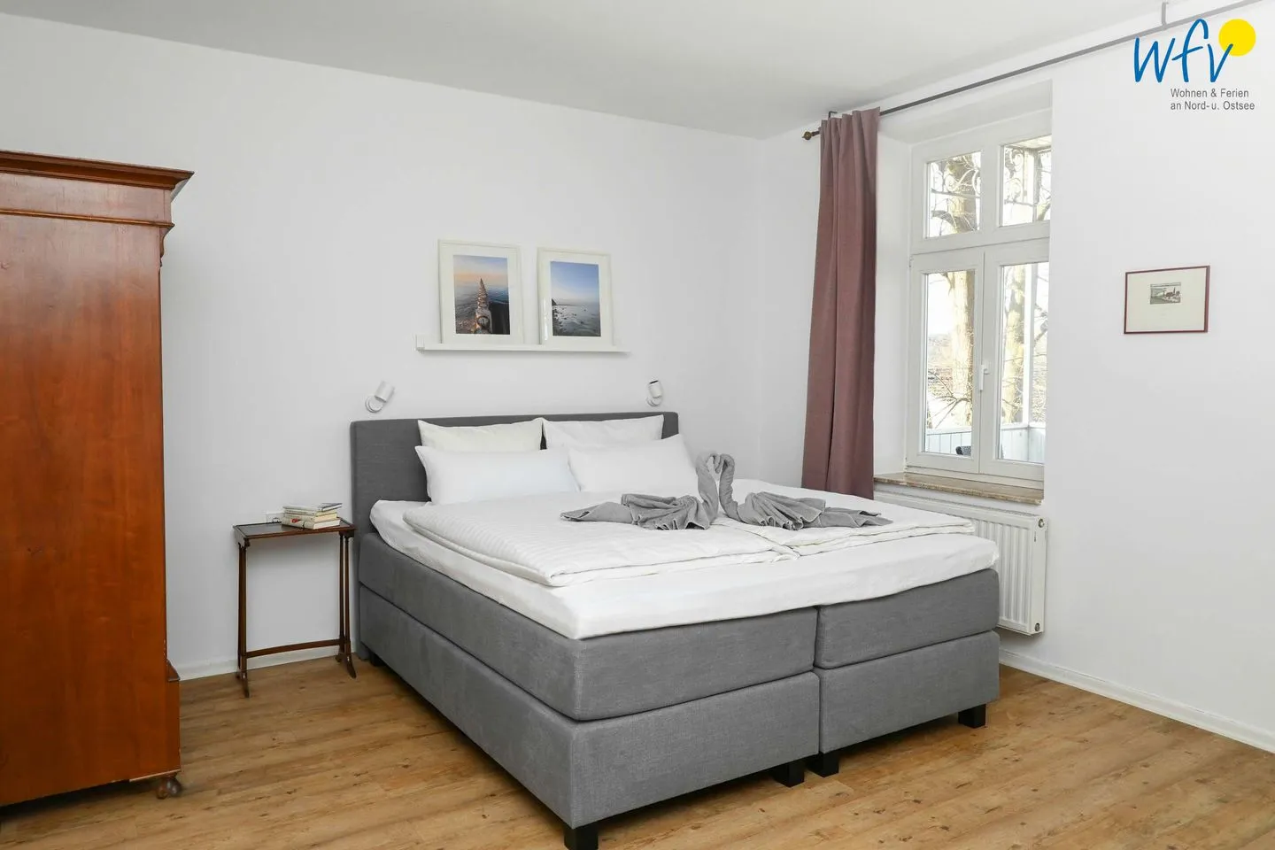 Villa Sanssouci Ferienwohnung Granitzblick Rügen - Binz - Schlafzimmer