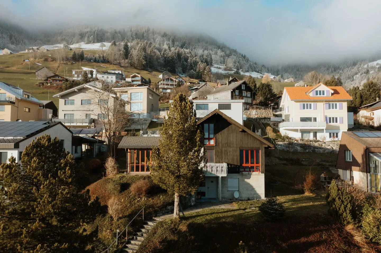 Ferienhaus Daheim Amden - Bird's eye view
