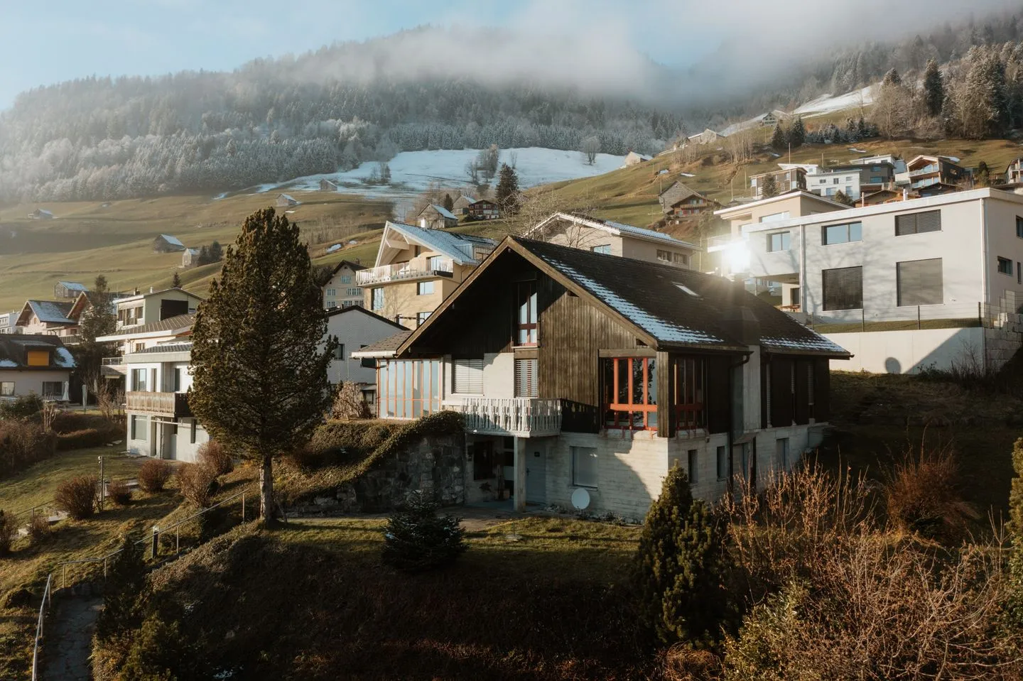Ferienhaus Daheim Amden - Bird's eye view