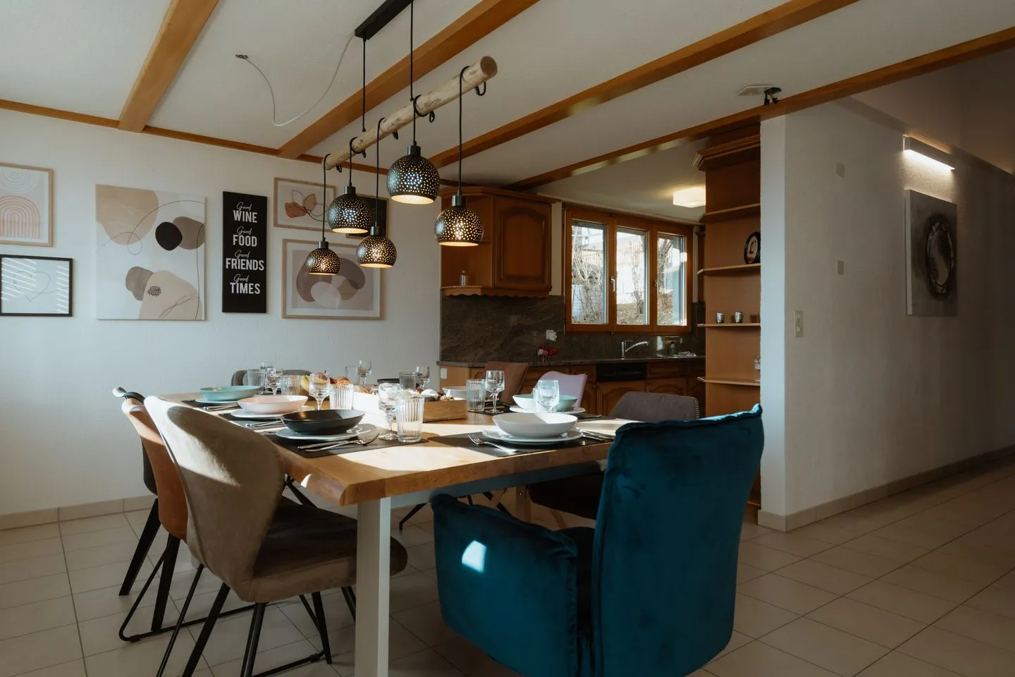 Ferienhaus Daheim Amden - Kitchen