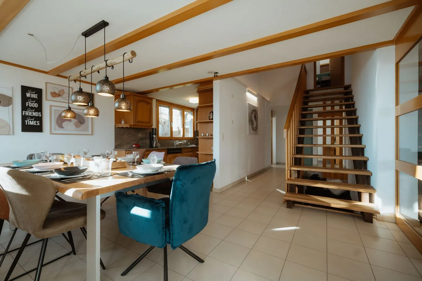 Ferienhaus Daheim Amden - Living room