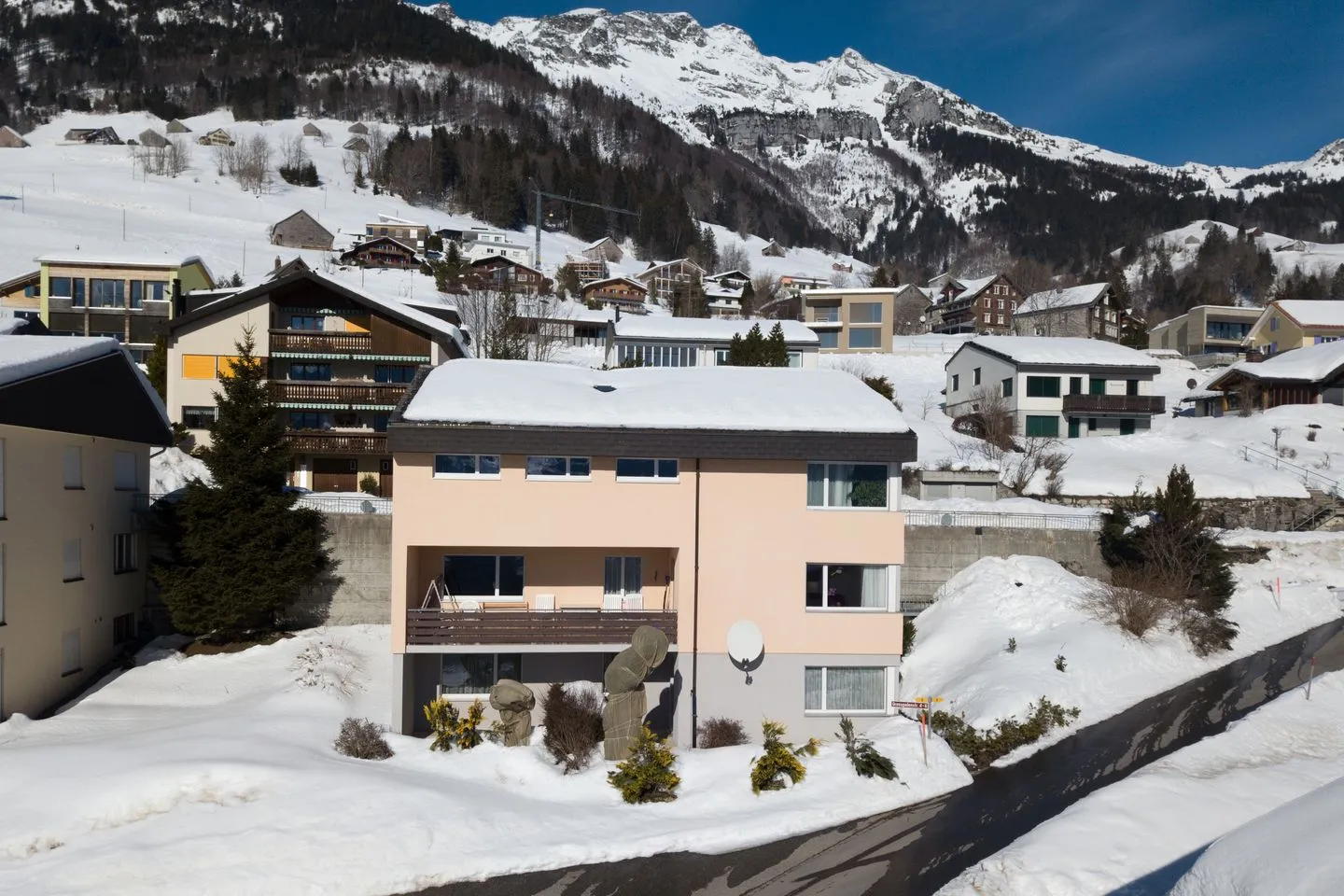 Apartment Alpenblick Amden - Bird's eye view