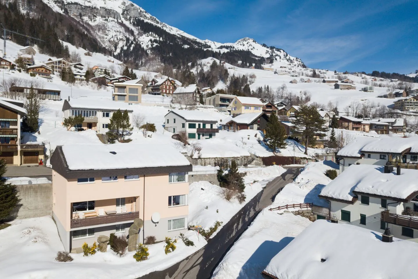 Apartment Alpenblick Amden - Bird's eye view