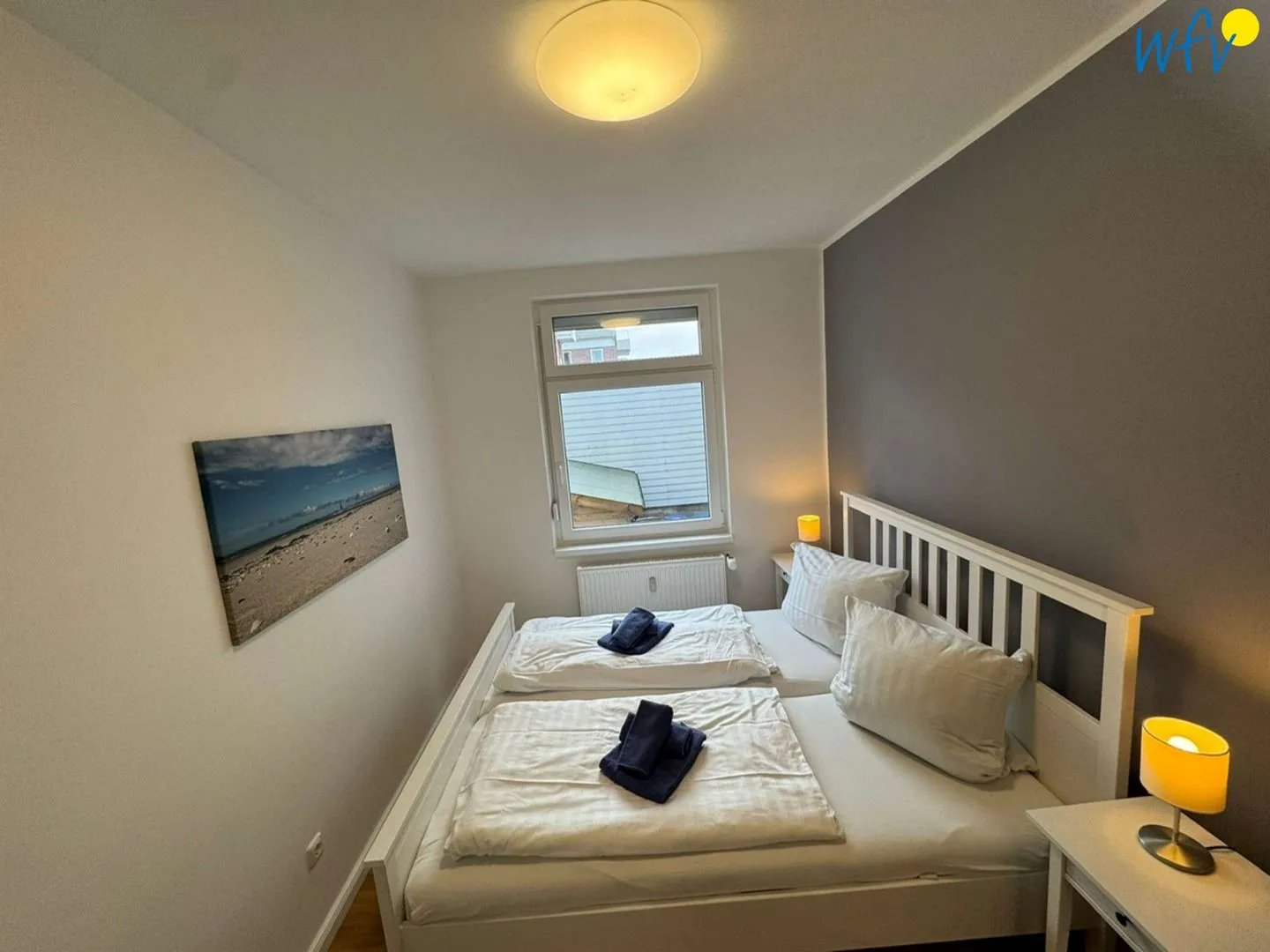 Villa Daheim Ferienwohnung 1 Wangerooge - Schlafzimmer