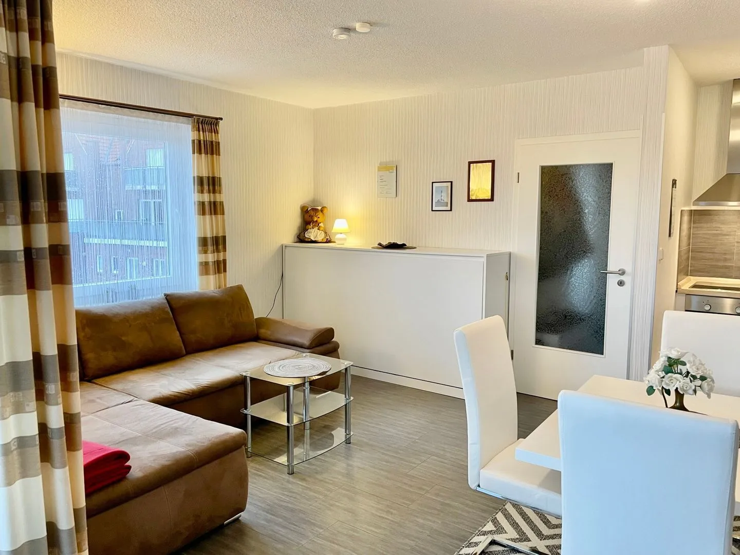 Ferienwohnung Trine Norddeich - Wohnzimmer