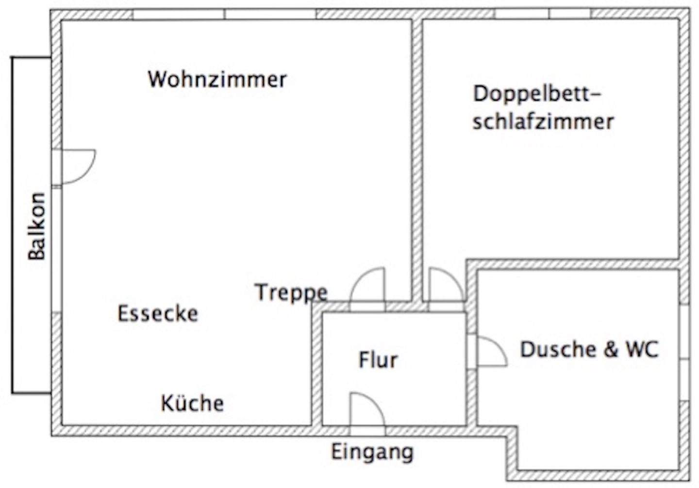  Achtern Diek App. 6 Dorf - Grundriss