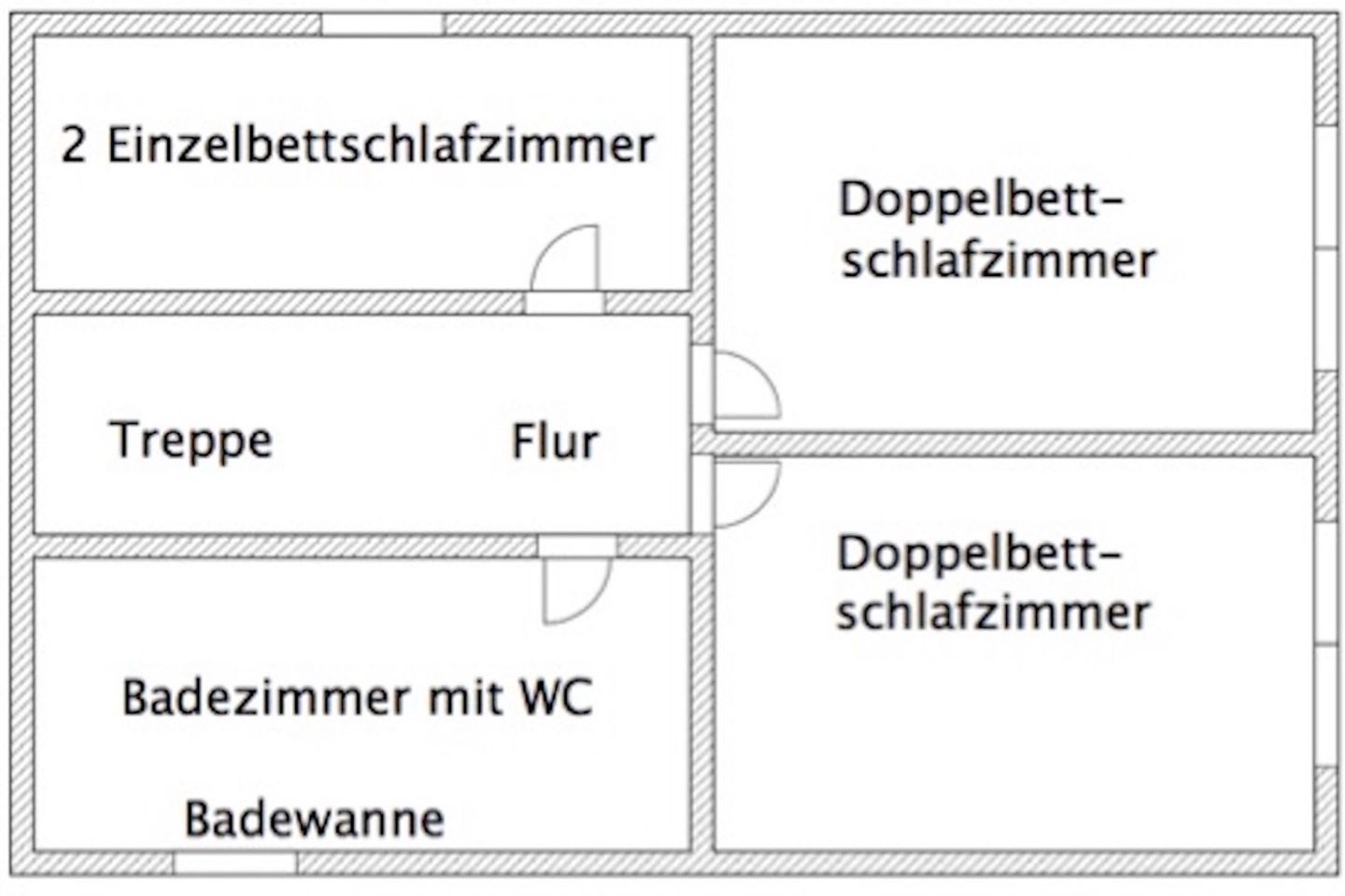  Broderhus Bude Dorf - Grundriss