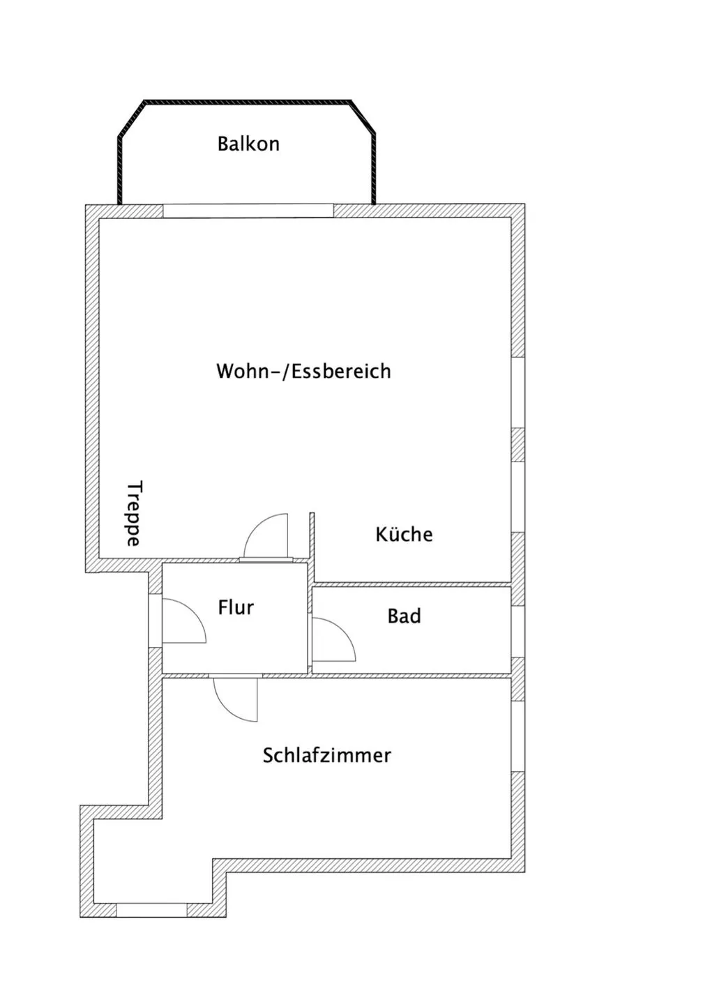 Haus Süderpiep Whg. Auster Dorf - Grundriss