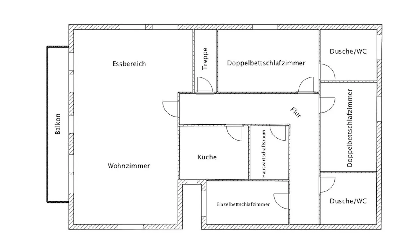 Meeresleuchten Dorf - Grundriss