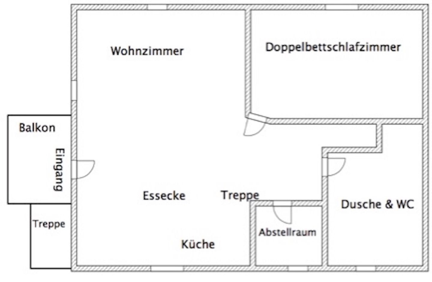 Sünnschien Dorf - Grundriss