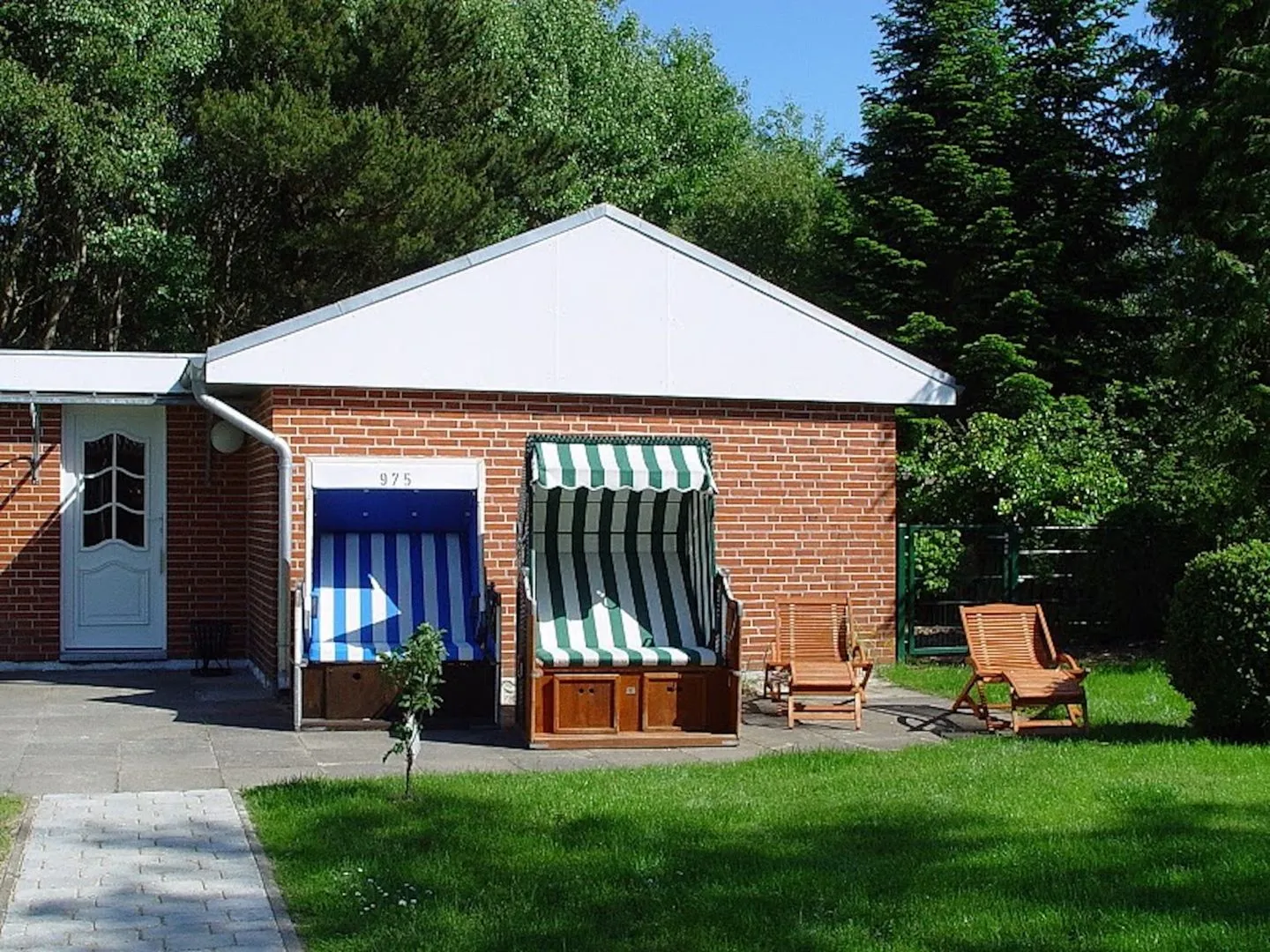 Broderhus Bude Dorf - Grillbereich