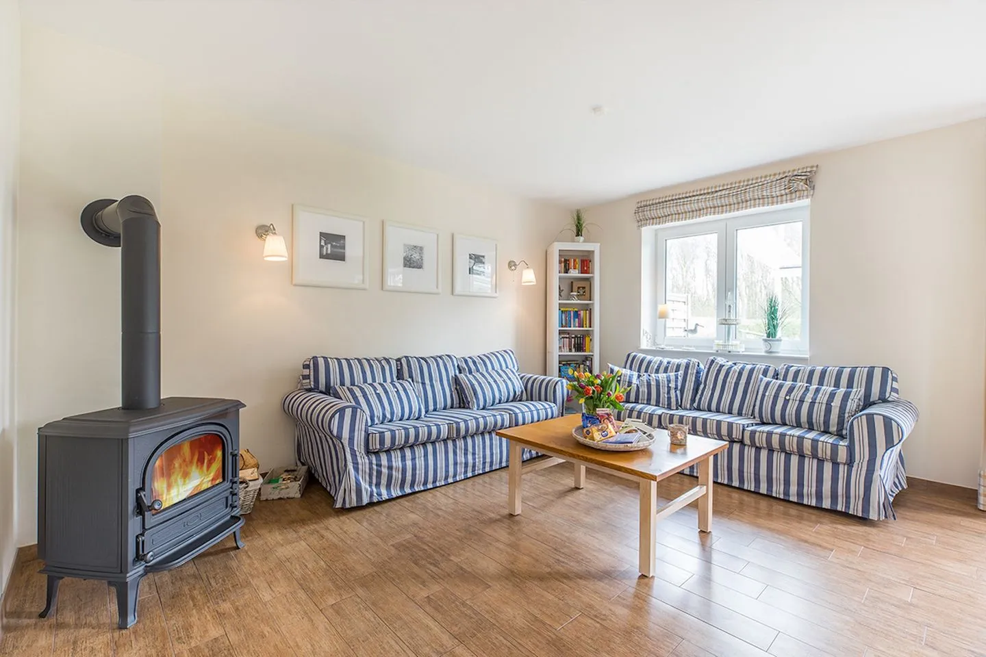 Broderhus Bude Dorf - Wohnzimmer