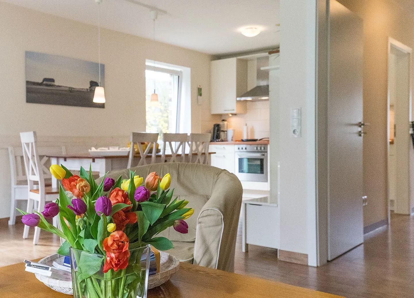 Broderhus Bude Dorf - Wohnzimmer