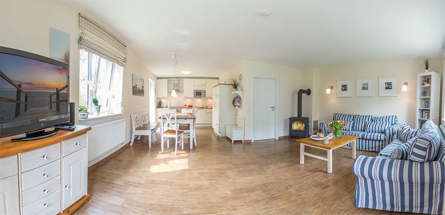 Broderhus Bude Dorf - Wohnzimmer