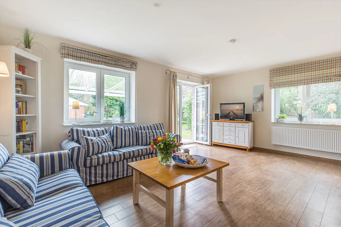 Broderhus Bude Dorf - Wohnzimmer