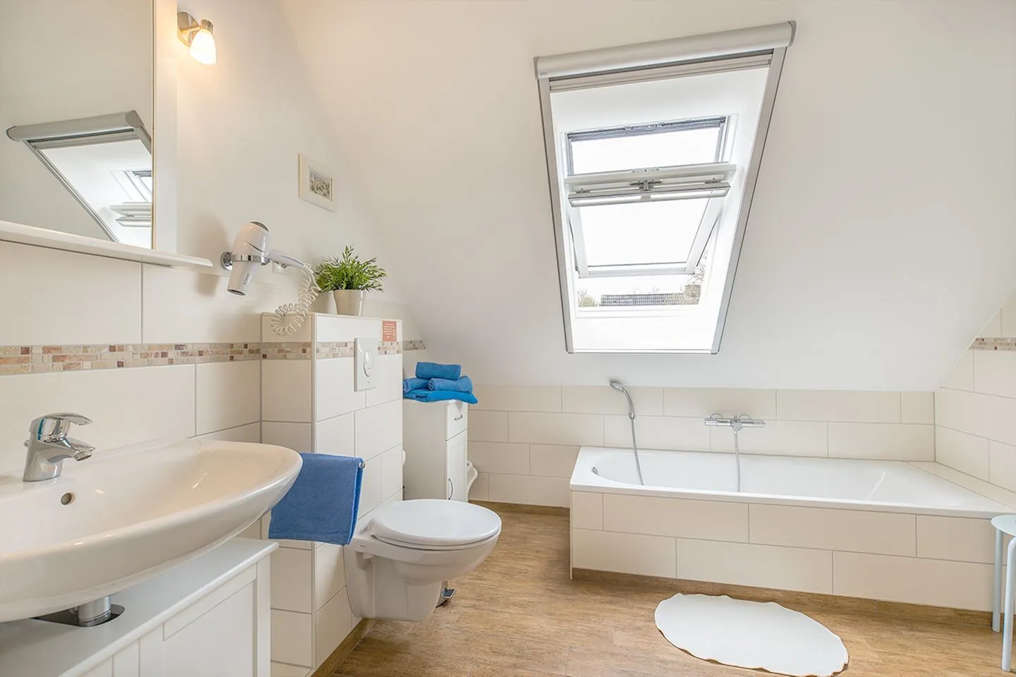 Broderhus Bude Dorf - Badezimmer