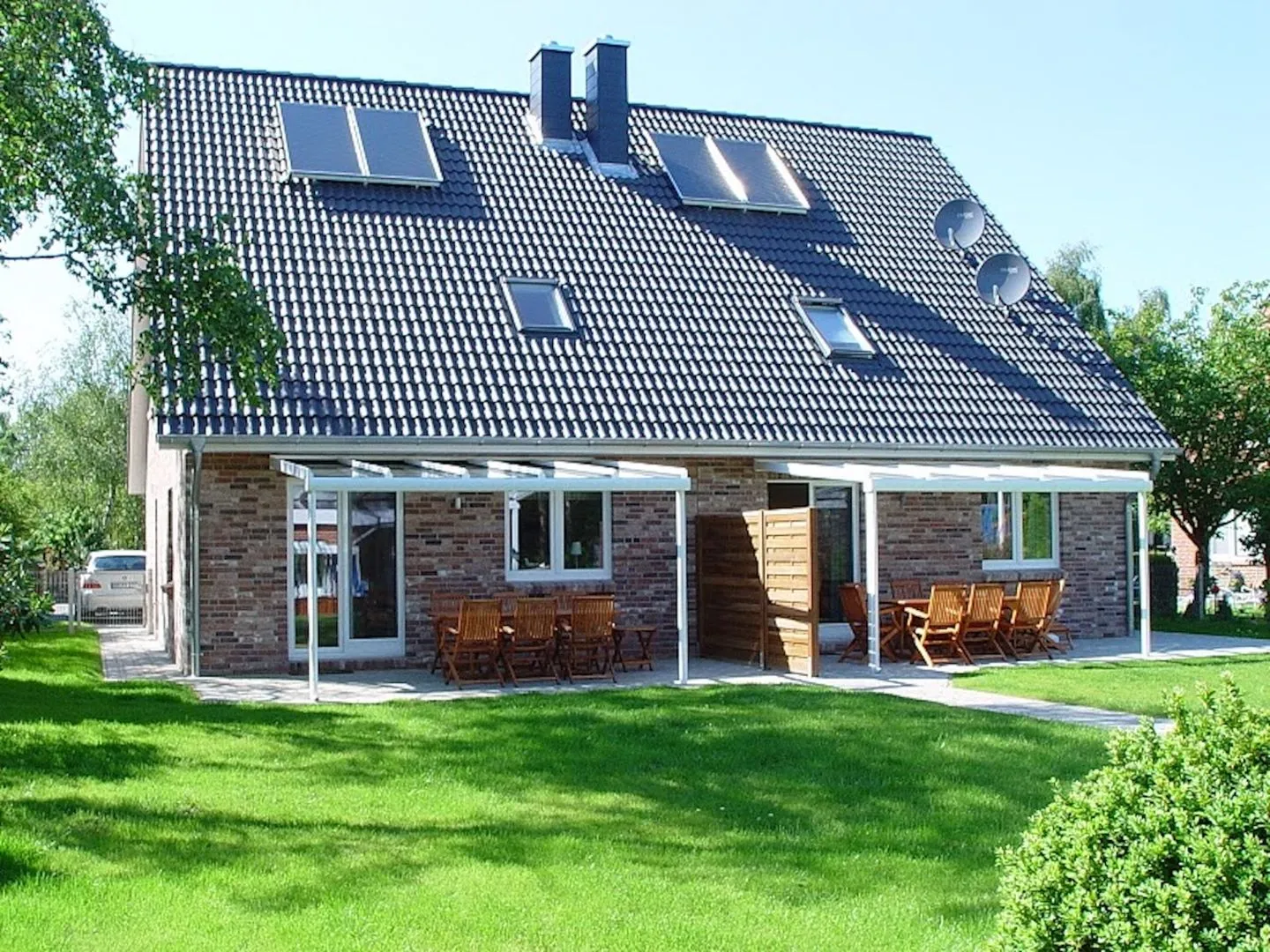 Broderhus Bude Dorf - Terrasse