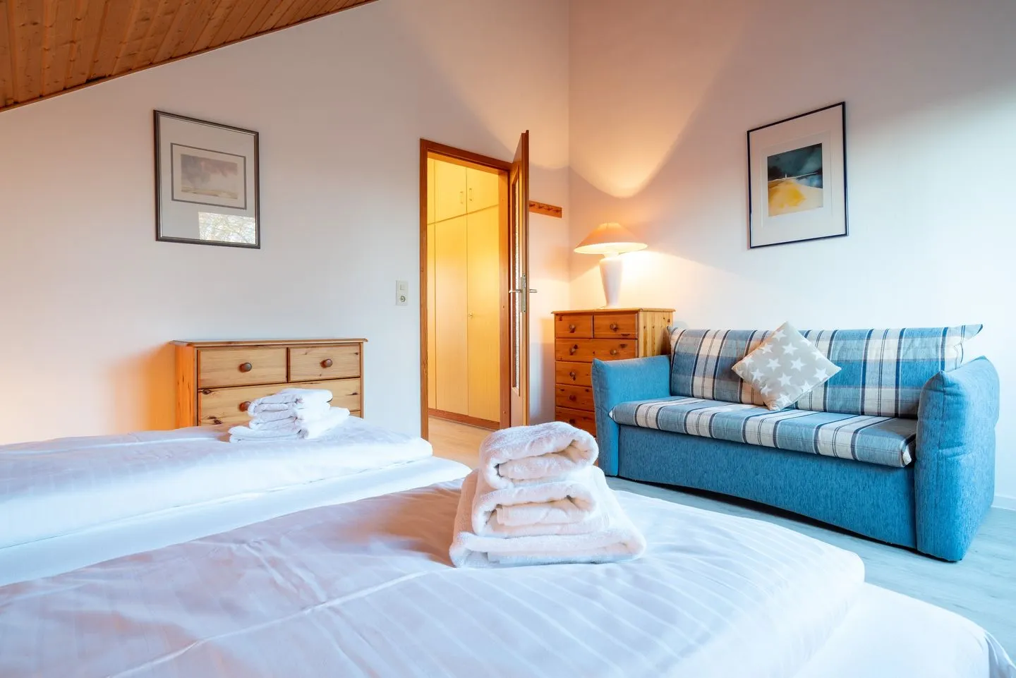 Dünenglück Dorf - Schlafzimmer