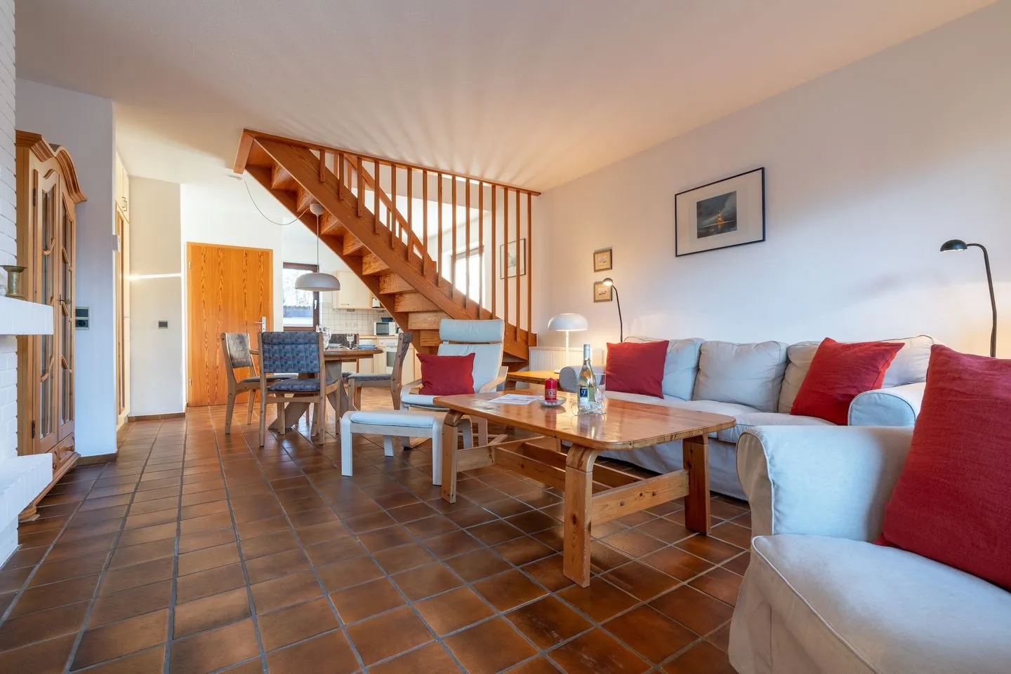 Dünenglück Dorf - Wohnzimmer