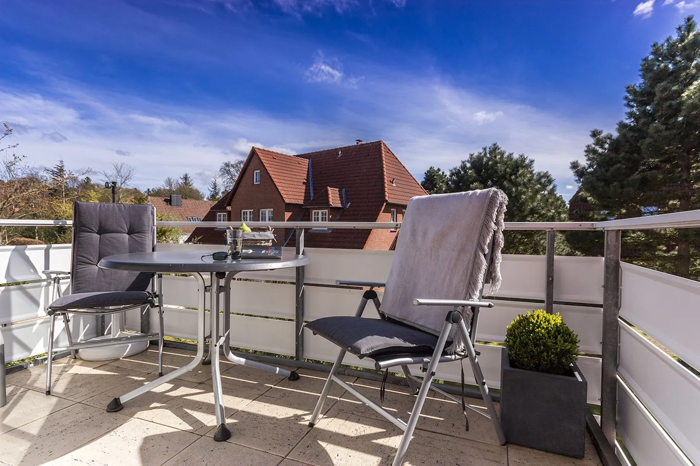 Dünenzauber Dorf - Balkon