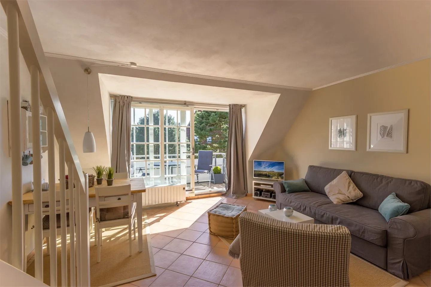 Dünenzauber Dorf - Wohnzimmer