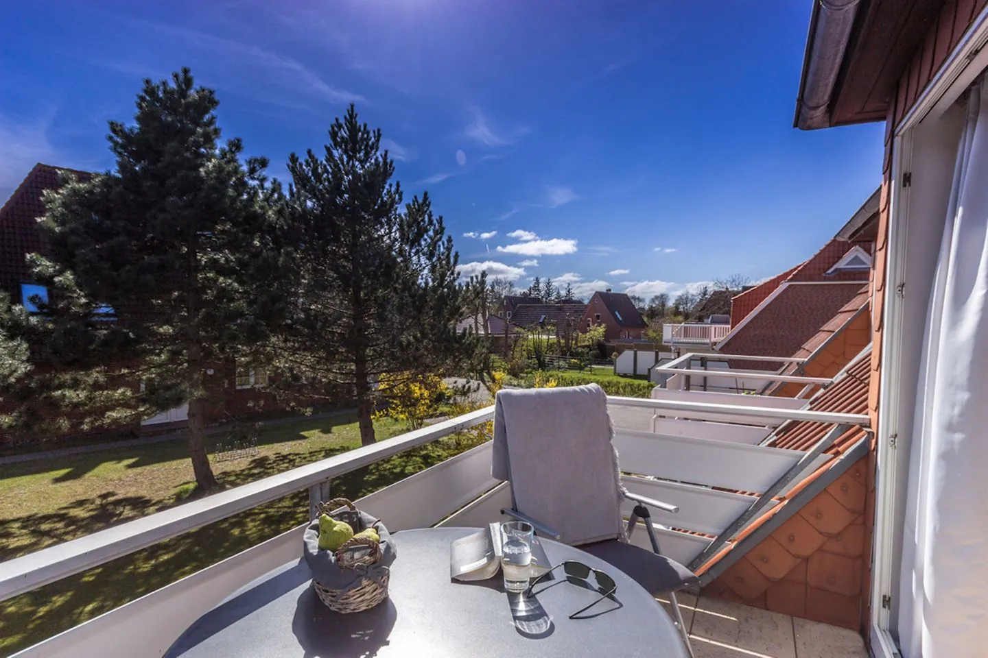 Dünenzauber Dorf - Balkon