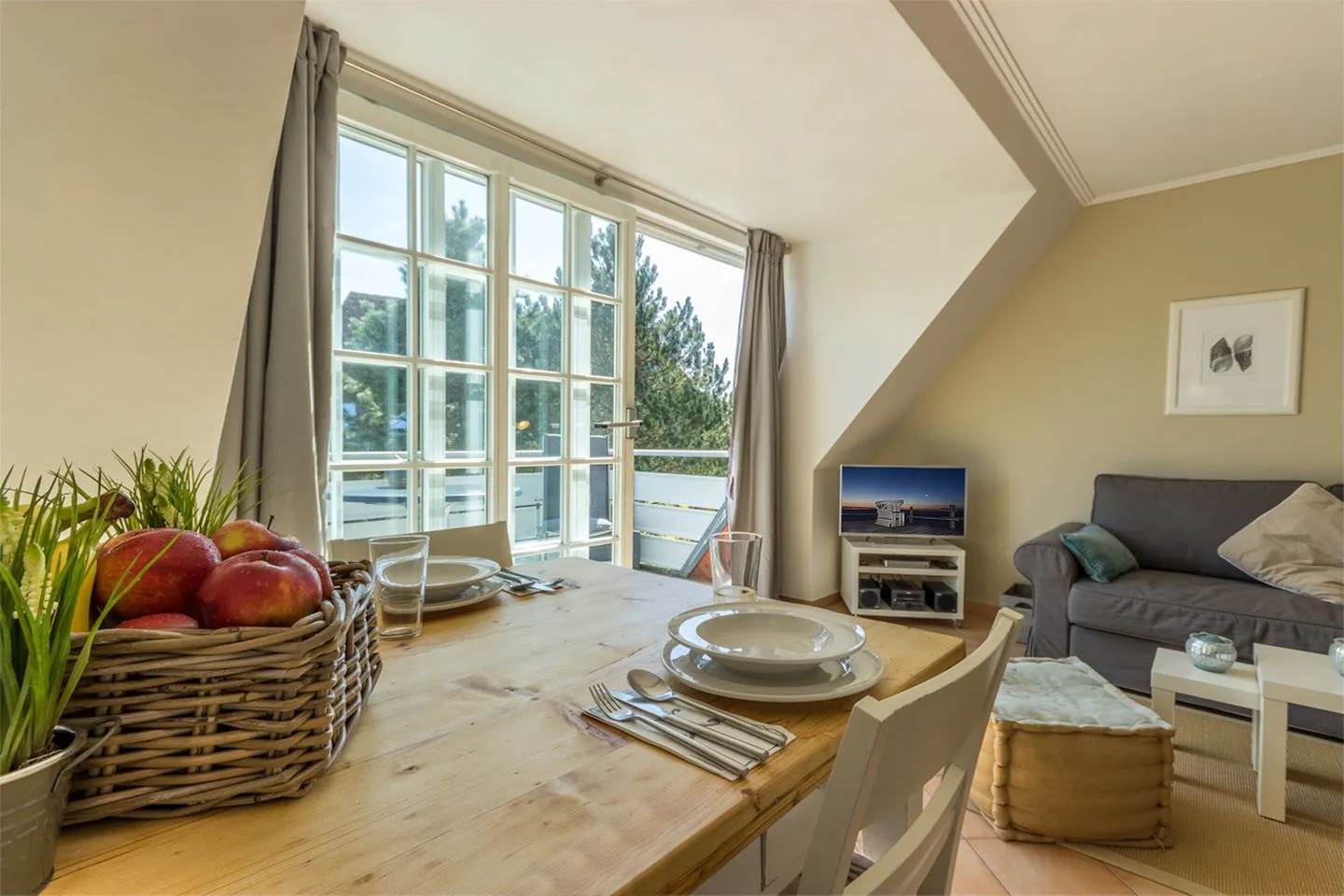 Dünenzauber Dorf - Wohnzimmer