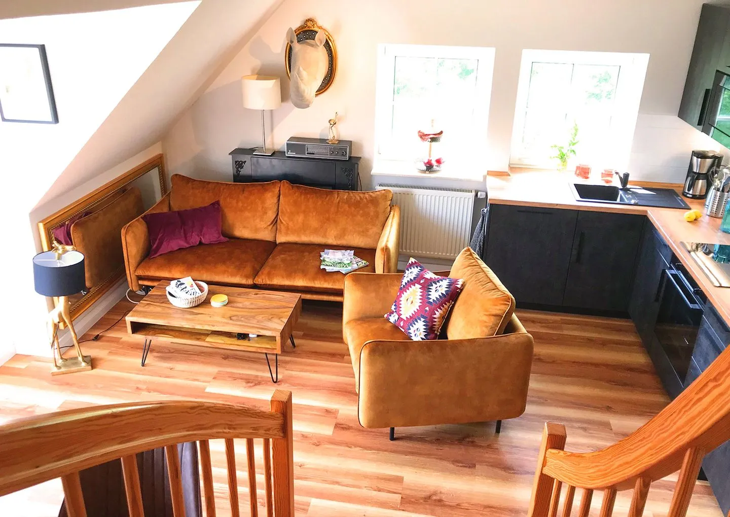 Haus Süderpiep Whg. Auster Dorf - Wohnzimmer