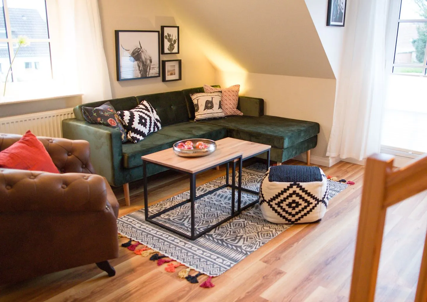 Haus Süderpiep Whg. Möwe Dorf - Wohnzimmer