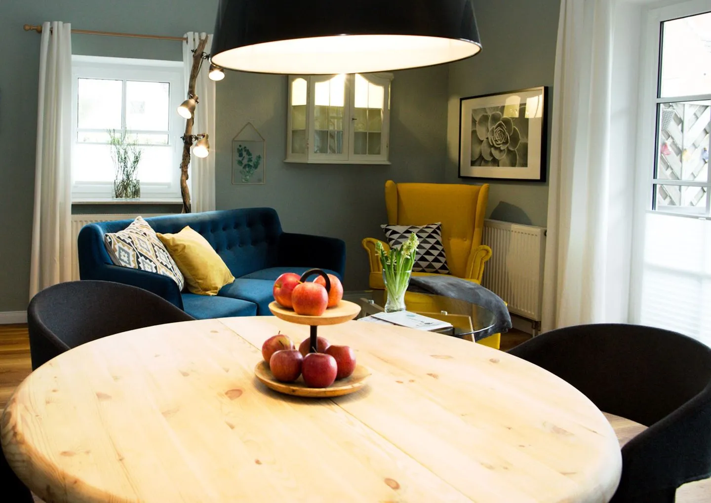 Haus Süderpiep Whg. Seestern Dorf - Wohnzimmer