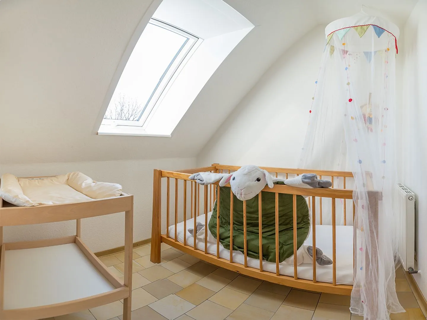 Hus Waterkant 4 Brügge 1. OG re. Ording - Schlafzimmer