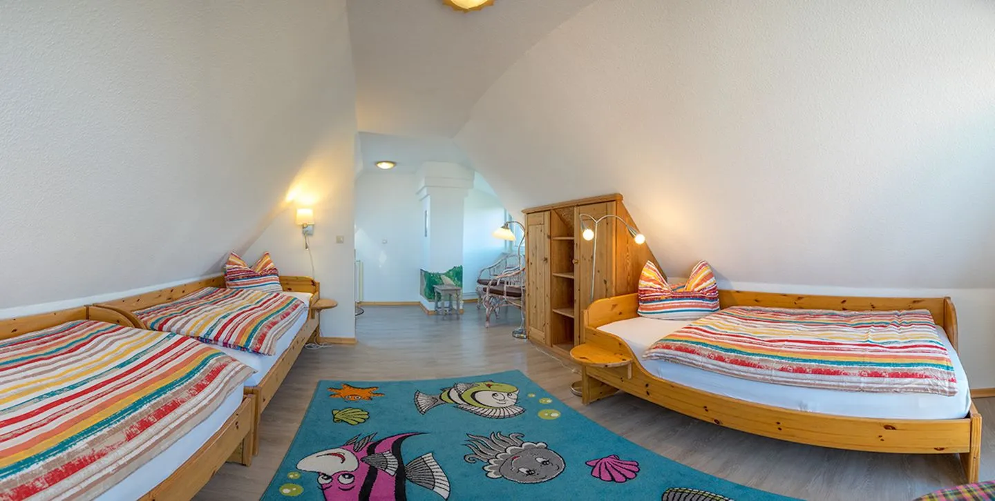 Hus Waterkant 4 Brügge 1. OG re. Ording - Schlafzimmer