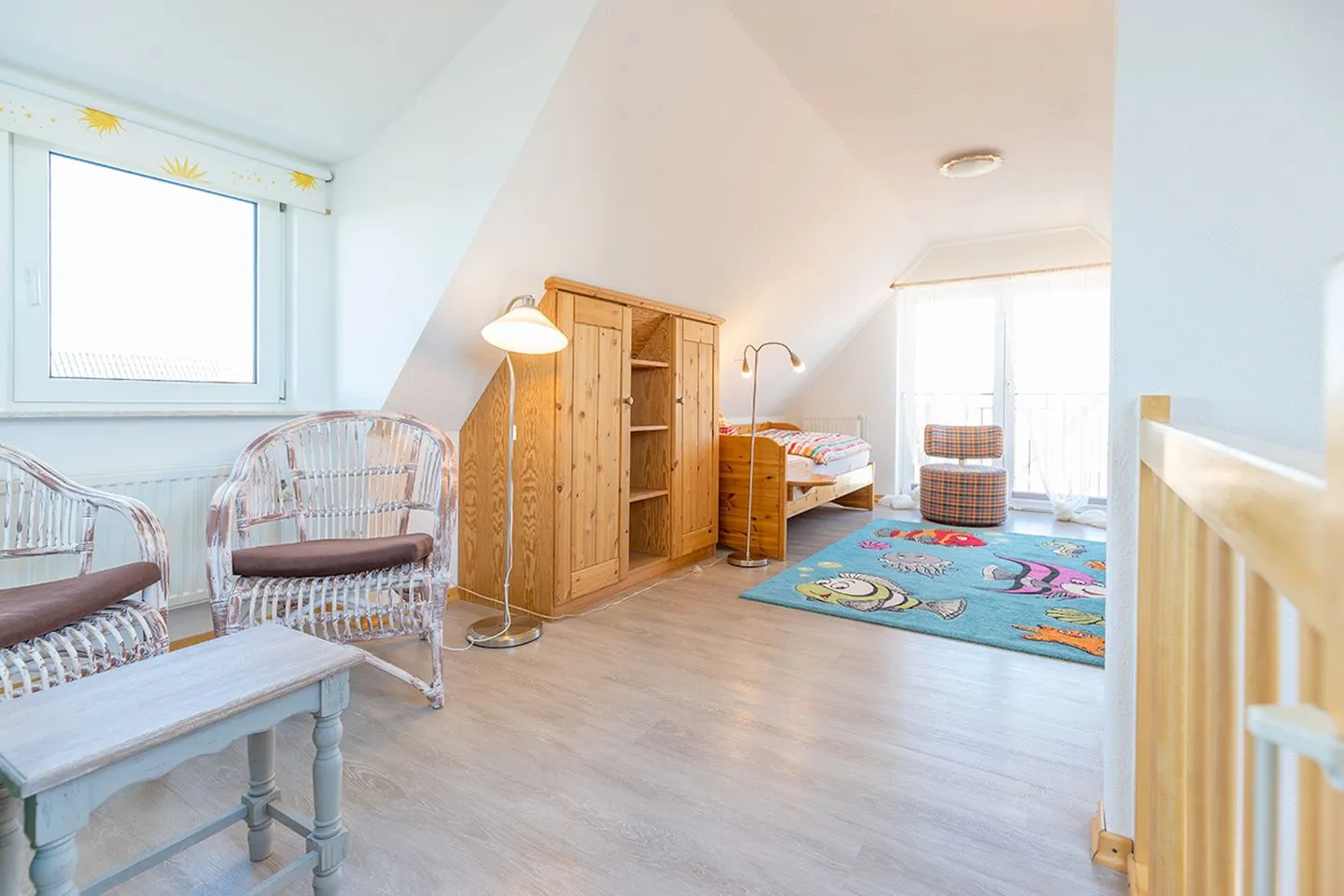 Hus Waterkant 4 Brügge 1. OG re. Ording - Schlafzimmer