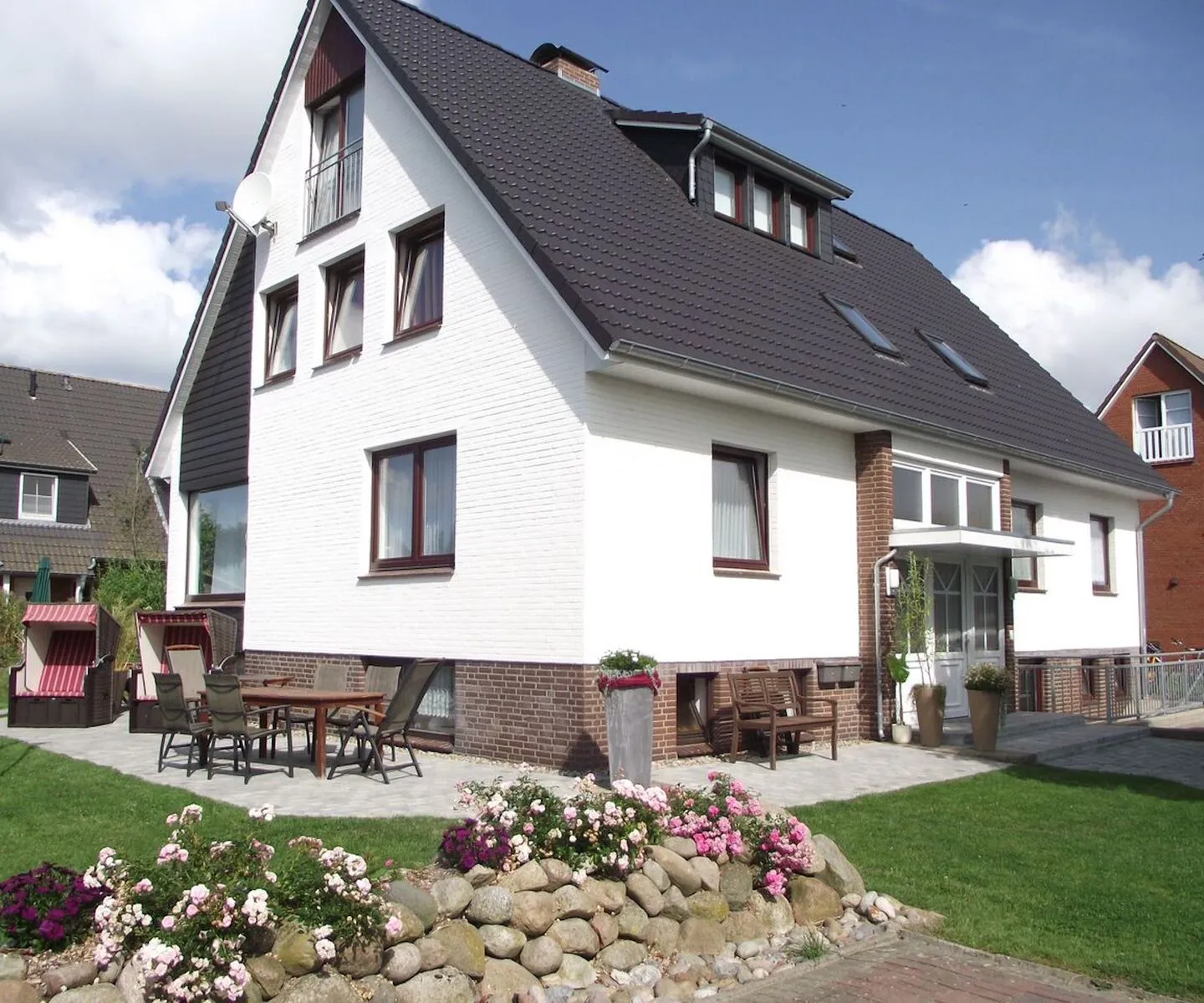 Hus Waterkant 4 Brügge 1. OG re. Ording - Hauptansicht