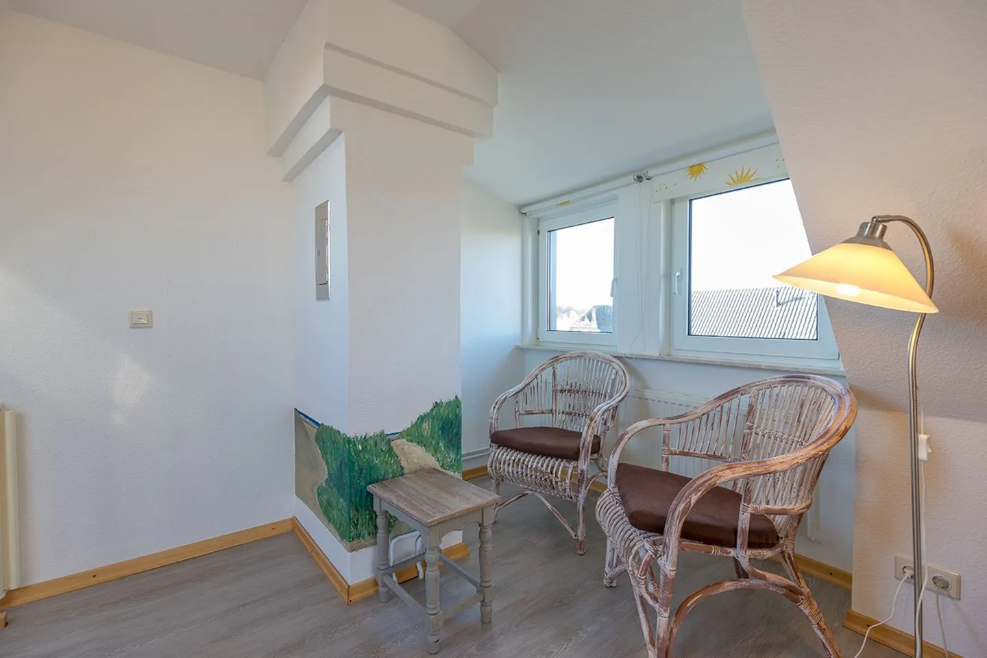 Hus Waterkant 4 Brügge 1. OG re. Ording - Schlafzimmer