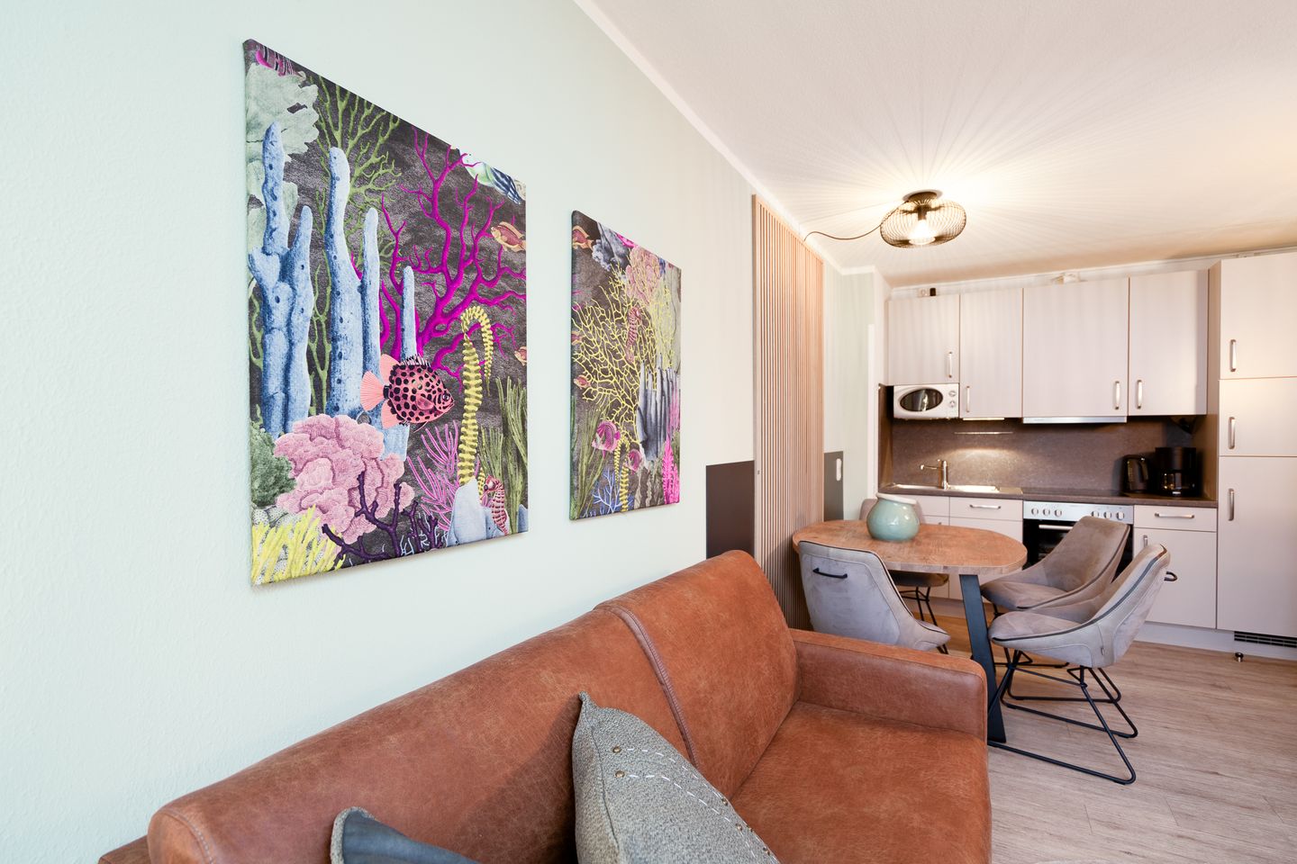 Das Solaris Beach Apartment 3 mit Balkon, Gemeinschaftssauna und Grillplatz Bild 9