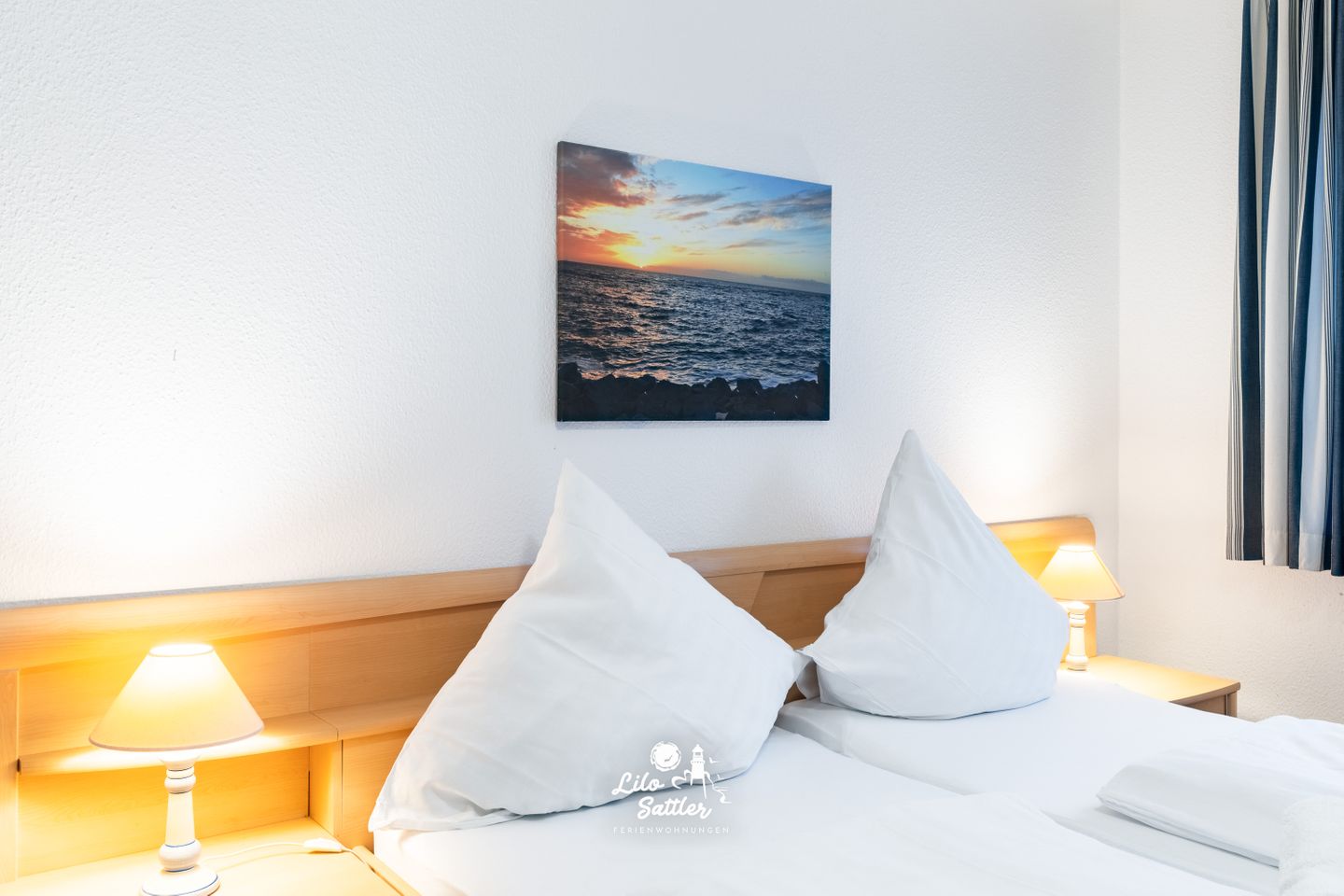 Ferienwohnung Mole Schlafzimmer