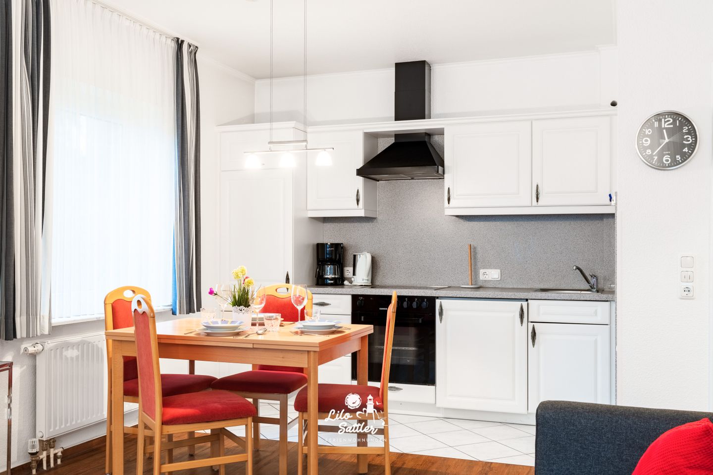 Ferienwohnung Mole Küchenzeile