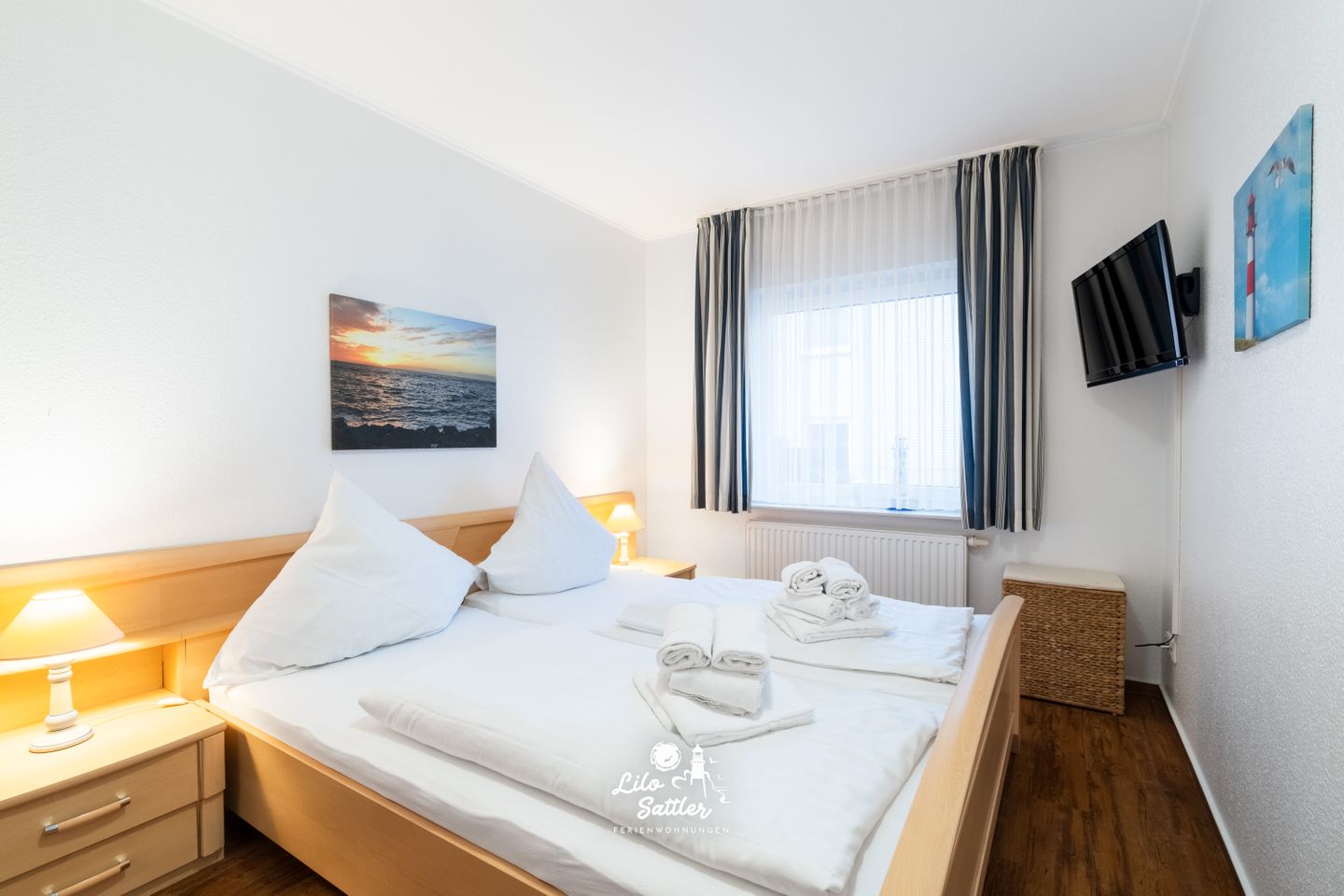 Ferienwohnung Mole Schlafzimmer
